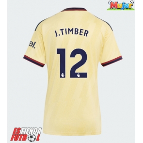 Arsenal Jurrien Timber #12 Tercera Equipación Mujer 2026-27 Manga Corta